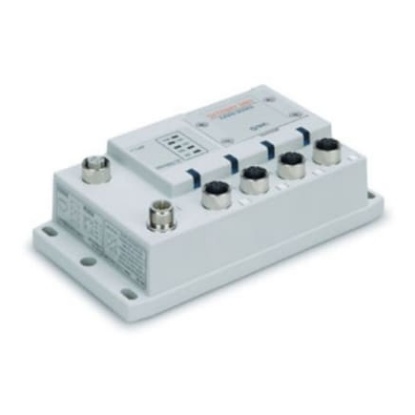 Picture of EX510 Series Fieldbus Interface Module for Use with 5 Port Solenoid Valve Series SY, SV, VQC, PNP, Source/PNP, SMC, EX510-S101