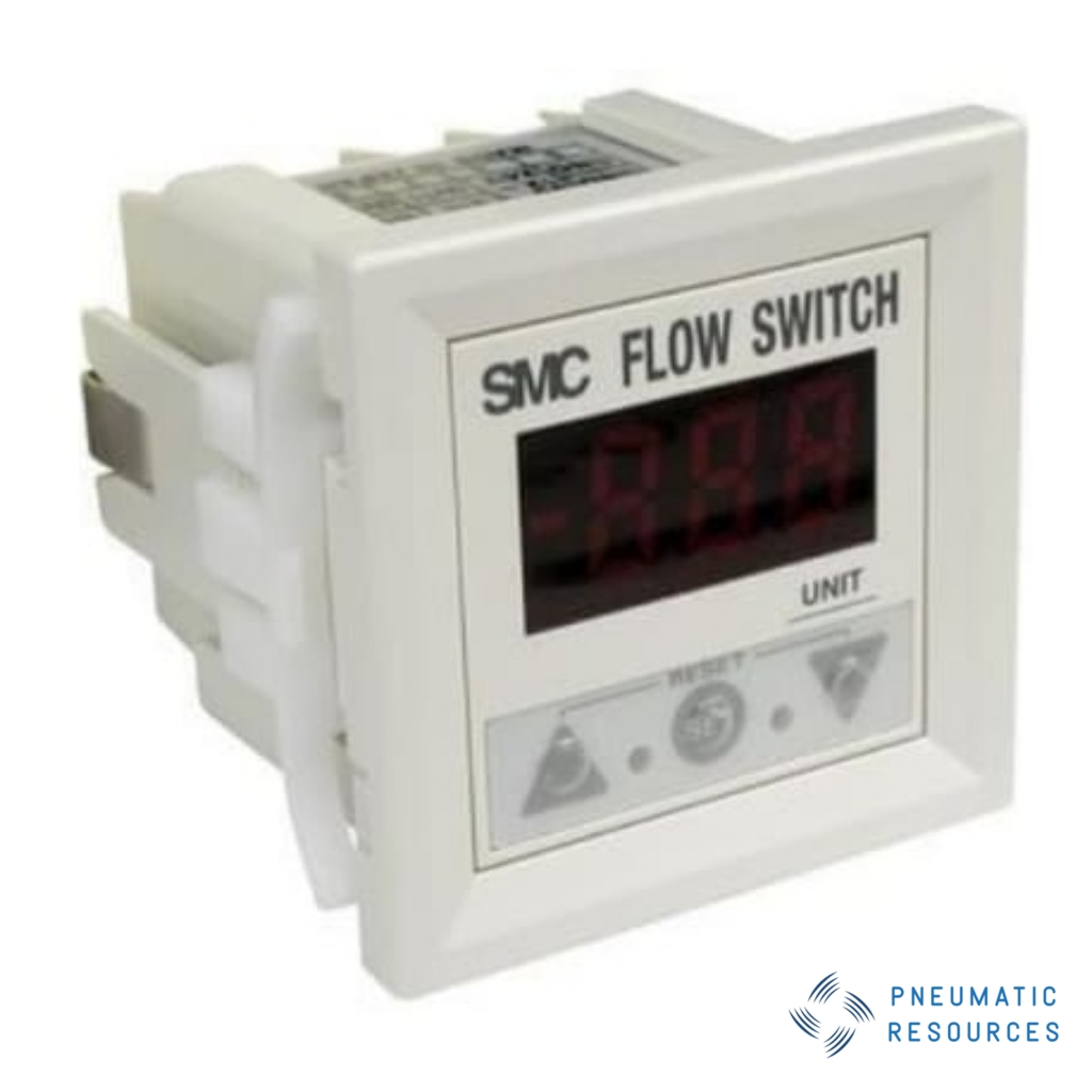 Picture of PF2A3 Series Digital Flow Switch For Air Flow Sensor for Air, 10 l/min Min, 210 L/min Max, SMC, PF2A310-A
