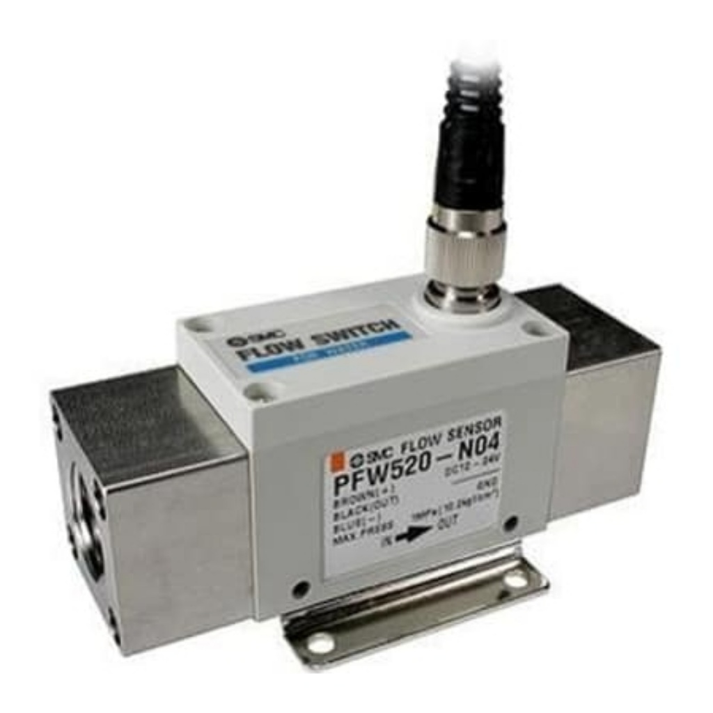 Picture of PF2W Series Digital Flow Switch Flow Sensor for Water, 0.5 l/min Min, 4 L/min Max, SMC, PF2W504-F03N