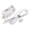 Picture of PFM Series Integrated Display Flow Switch for Dry Air, Gas, 0.5 L/min Min, 25 L/min Max, SMC, PFM725S-C6-A-W