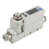 Picture of PFM Series Integrated Display Flow Switch for Dry Air, Gas, 1 L/min Min, 50 L/min Max, SMC, PFM750S-C8-A-W
