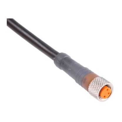 Picture of Straight Female 3 way M8 to Unterminated Sensor Actuator Cable, 5m, SMC, D-SAC50