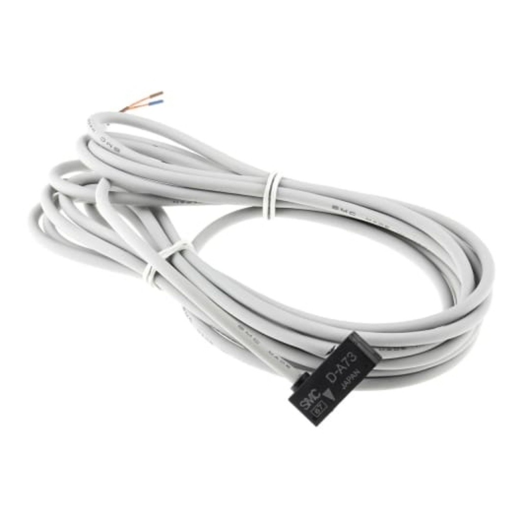 Picture of D-A7 Series Reed Switch, 3m Fly Lead, Rail Mounted, SMC, D-A73L