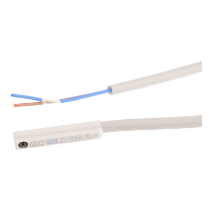 Picture of 55-CXS Series Reed Switch, 3m Fly Lead, Groove Mounted, SMC, D-Z73L-588