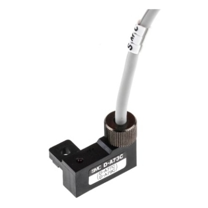 Picture of D-A7 Series Reed Switch, 0.5m Fly Lead, Rail Mounted, SMC, D-A73C