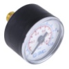 Picture of G 1/8 Analogue Pressure Gauge 10bar Back Entry 40mm Outside Diameter, SMC, K8-10-40