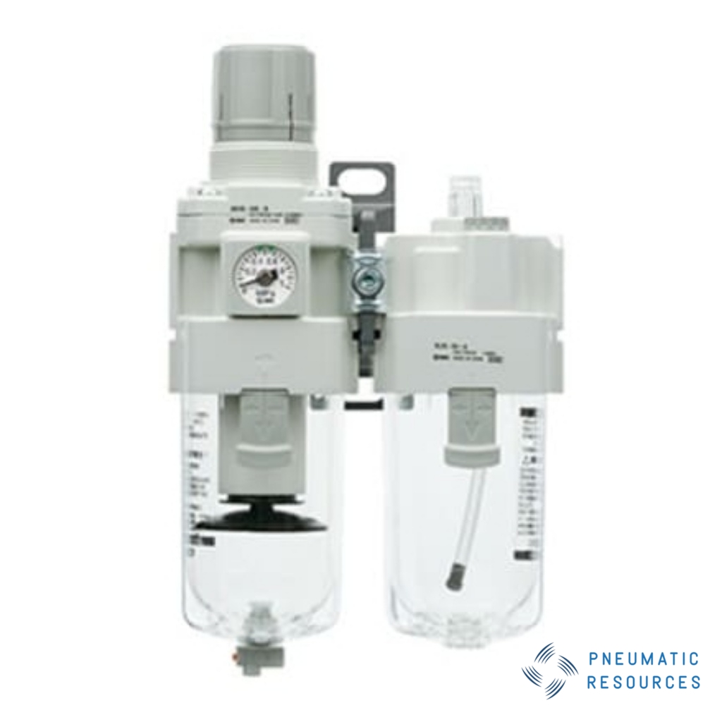 Picture of G 1/4 FRL, 5μm Filtration Size - Without Pressure Gauge, SMC, AC30A-F02-B