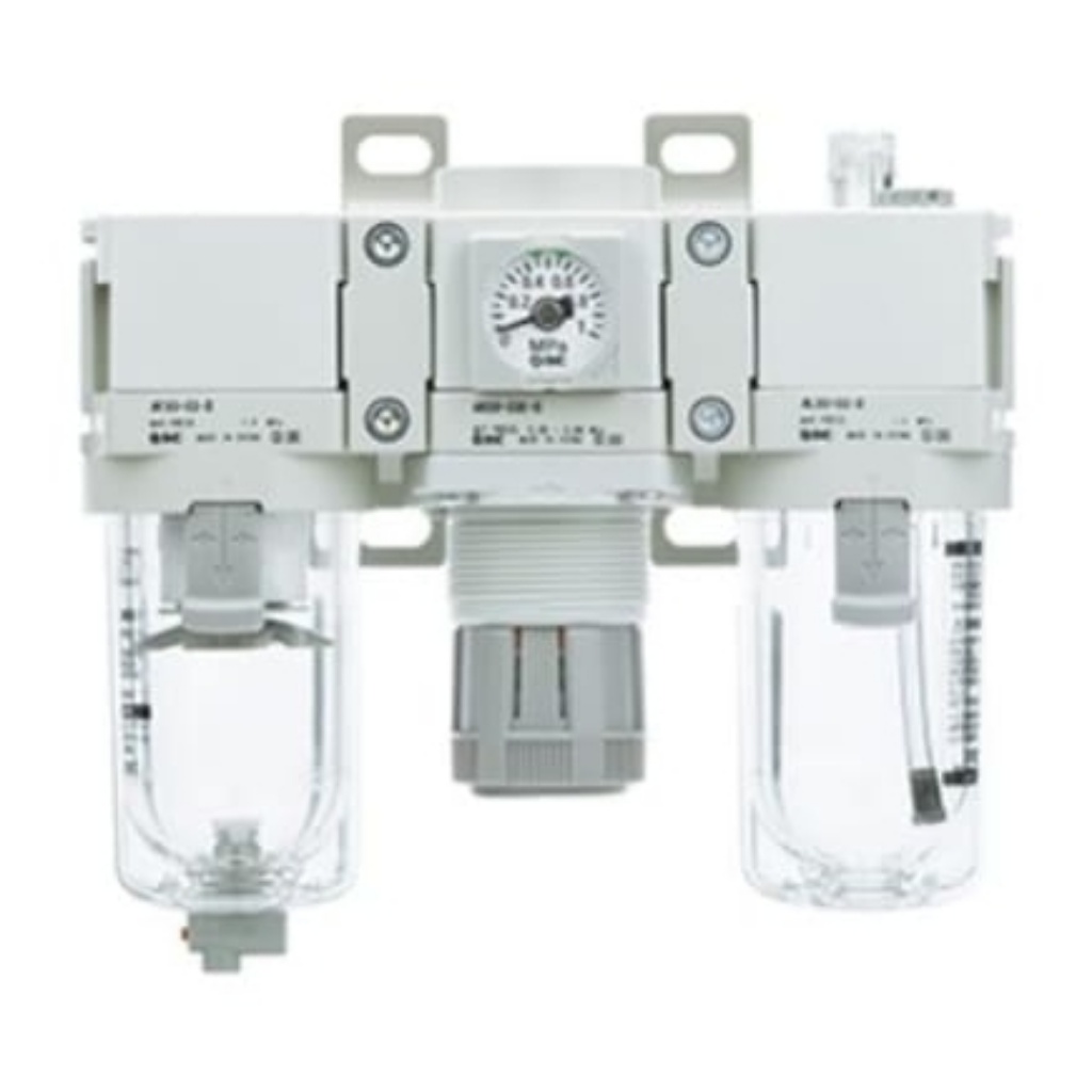 Picture of G 1 FRL Assembly, Auto Drain, 5μm Filtration Size, SMC, AC60-F10DE-D