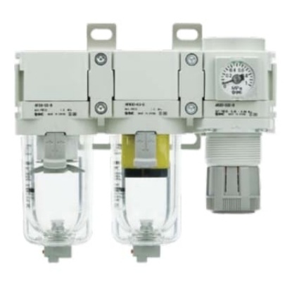 Picture of AC40C Filter Regulator, 5μm, Rc 1/2, Manual, 8.5 bar, SMC, AC40C-04G-D