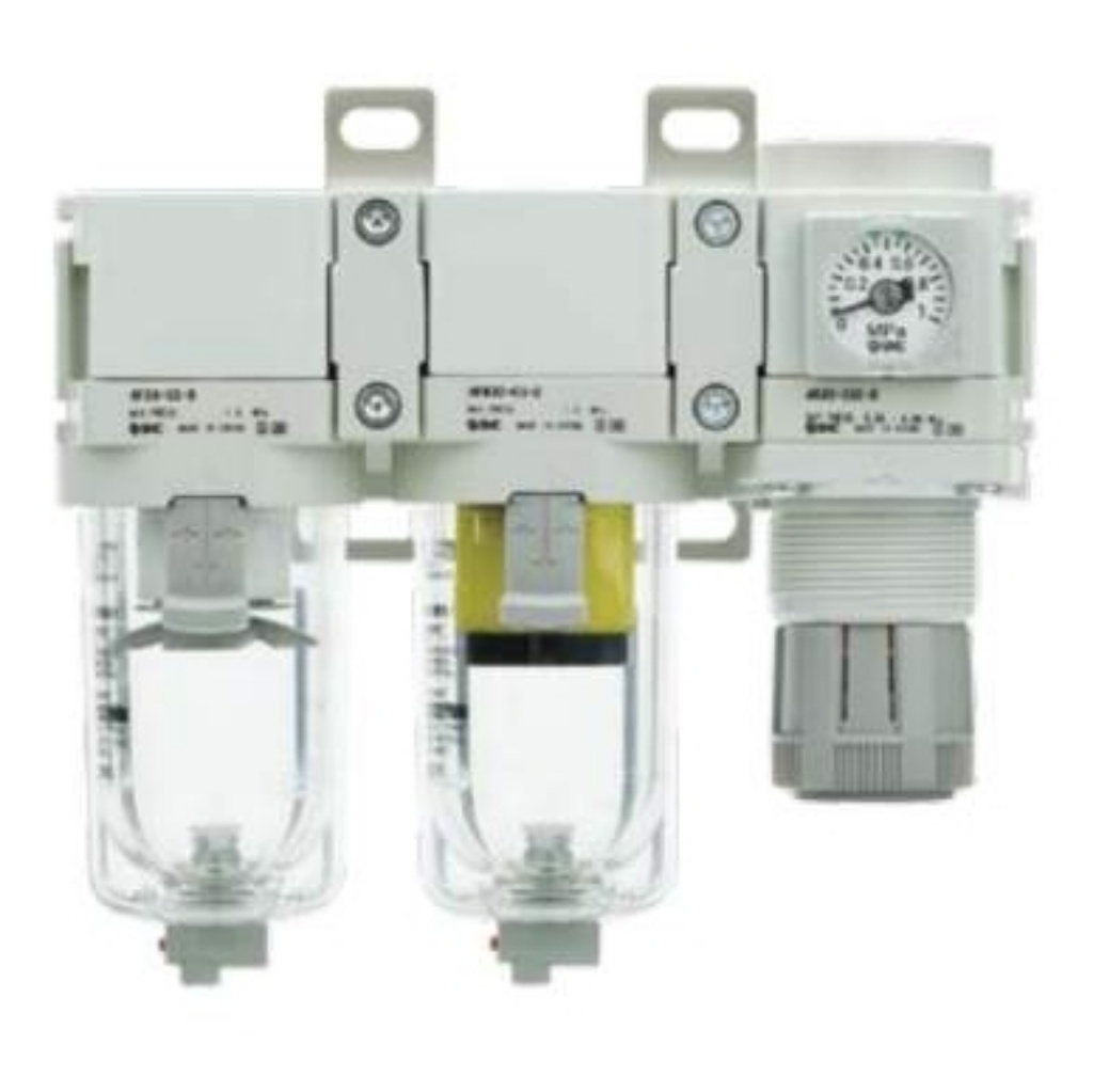 Picture of AC40C Filter Regulator, 5μm, Rc 3/8, Semi Automatic, 8.5 bar, SMC, AC40C-03CE-D