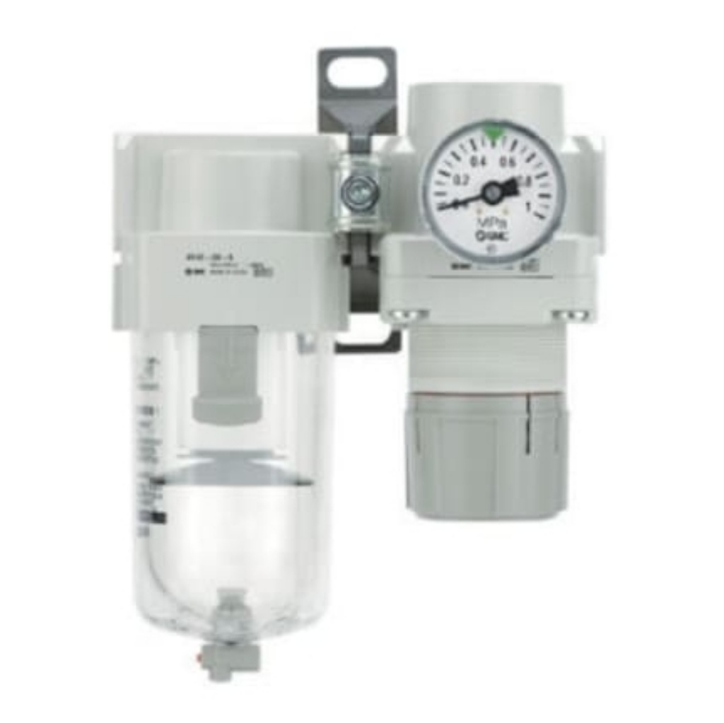 Picture of AW-A Filter Regulator, 5μm, G 1/2, Auto, 0.5 → 7 bar, SMC, AC40B-F04D-A