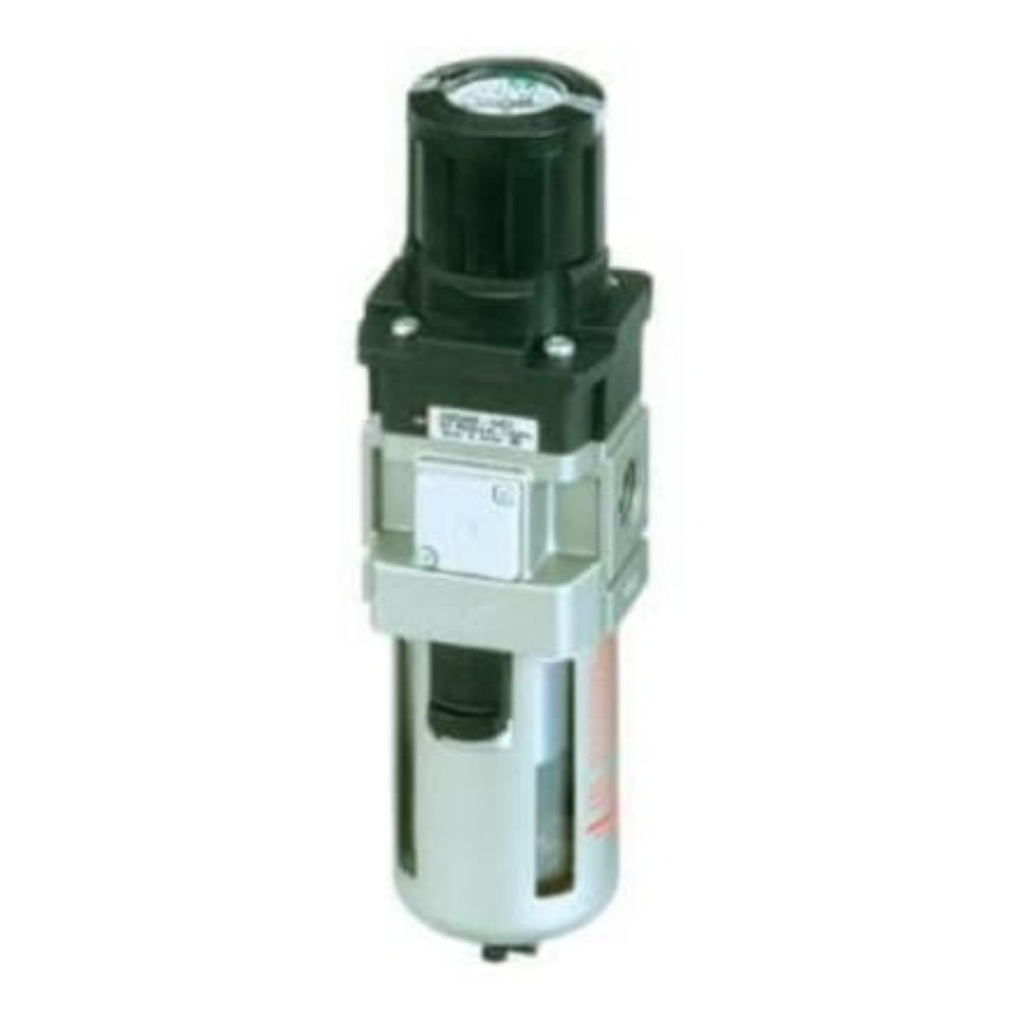Picture of AWG Filter Regulator, 5μm, G 1/4, 1 Mpa, SMC, AWG30-F02G1H