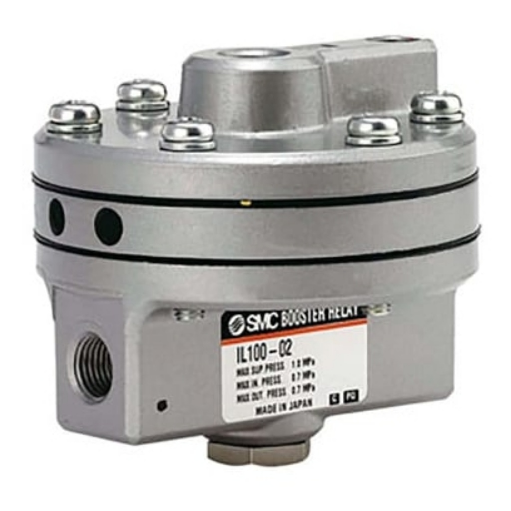 Picture of SMCIL 100 Pneumatic Booster Regulator, G 1/4, SMC, EIL100-F02-L