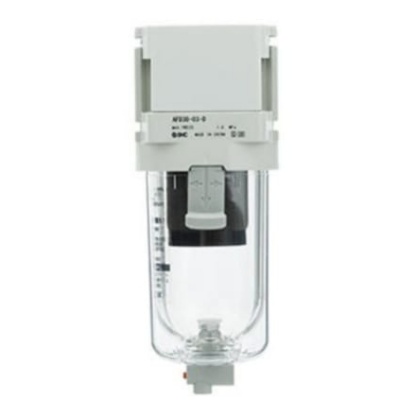 Picture of AFD-D Series series 5μm G 3/8 0.1MPa to 10 bar Pneumatic Filter 240L/min max with Auto drain, SMC, AFD30-F03D-D