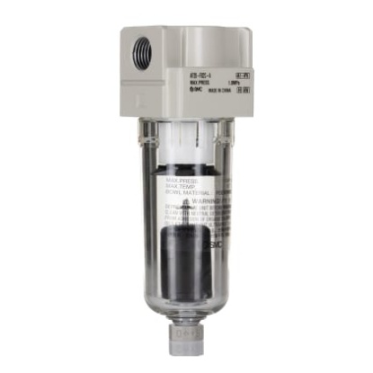 Picture of AF series 5μm G 1/4 0.1MPa to 1 MPa, 1.5 MPa Pneumatic Filter with Automatic drain, SMC, AF20-F02C-A