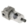 Picture of AF series 5μm G 1/4 1 MPa, 1.5 MPa Pneumatic Filter with Manual drain, SMC, AF20-F02-A