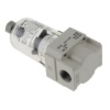 Picture of AF series 5μm G 1/4 1 MPa, 1.5 MPa Pneumatic Filter with Manual drain, SMC, AF20-F02-A