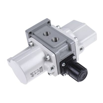 Picture of Rc 1/4 Pneumatic Regulator -, 1MPa max. input, SMC, VBA11A-02GN