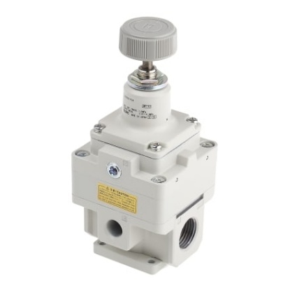 Picture of G 1/2 Pneumatic Regulator - 0.005MPa to 0.8MPa, 1/2in, 1MPa max. input, SMC, IR3020-F04