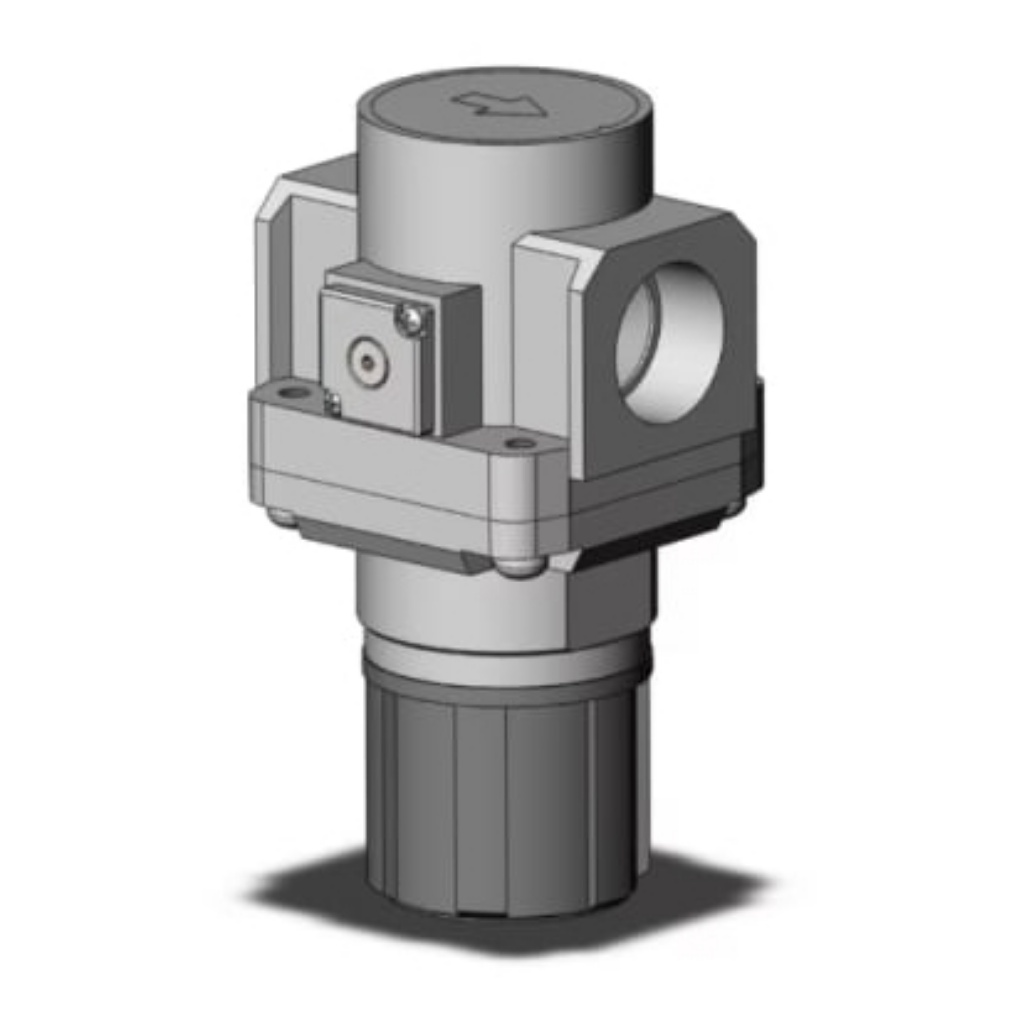 Picture of Rc 1 Pneumatic Regulator - 0.5bar to 10bar, 5 mm, SMC, AR50-10-B