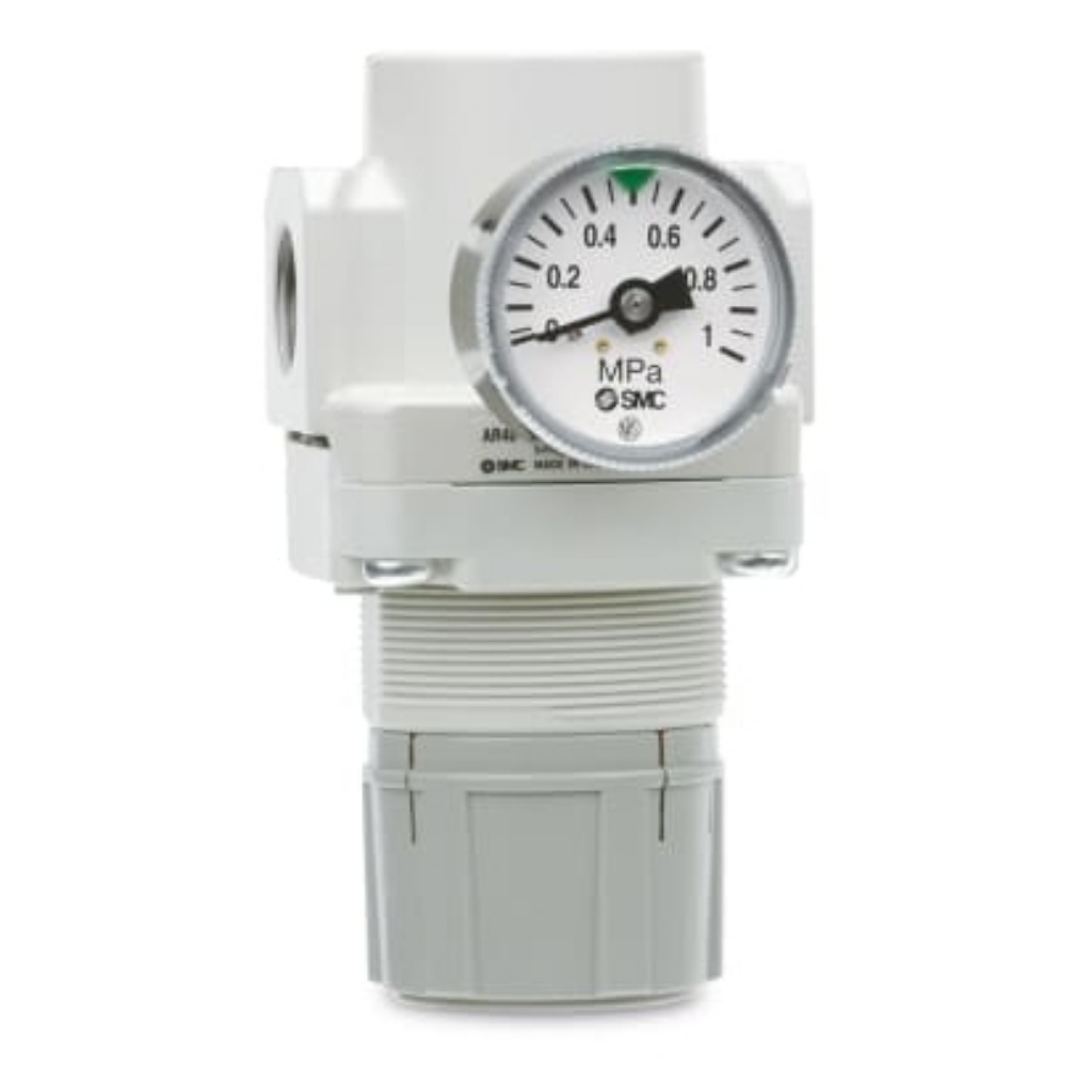 Picture of G 1/2 Pneumatic Regulator - 0.05bar to 4bar, 7bar max. input, SMC, ARP40-F04E
