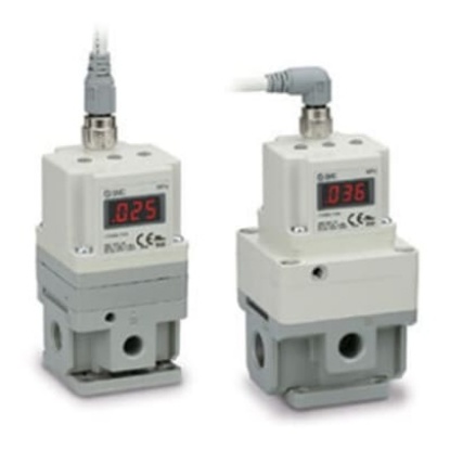 Picture of G 1/2 Pneumatic Regulator - 0.05bar to 9bar, 10bar max. input, SMC, ITV3050-31F4N