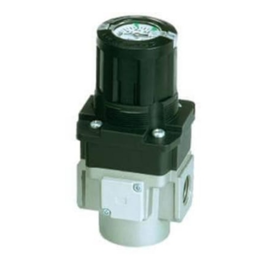 Picture of G 1/2 Pneumatic Regulator - 0.5bar to 8.5bar, 10bar max. input, SMC, ARG40-F04G1H