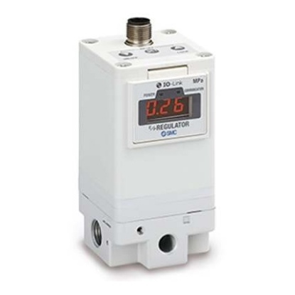Picture of G 1/4 Pneumatic Regulator - 0.005MPa to 0.9MPa, 1/4 in, 1Mpa max. input, SMC, ITV2050-04F2BL3