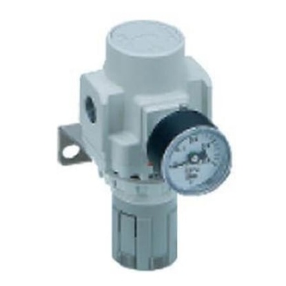 Picture of G 1/4 Pneumatic Regulator - 0.05bar to 4bar, 7bar max. input, SMC, ARP20-F02