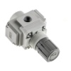 Picture of G 1/4 Pneumatic Regulator - 0.05MPa to 0.85MPa, 1/4in, 1MPa max. input, SMC, AR20-F02-B