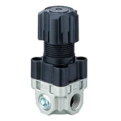 Picture of G 1/4 Pneumatic Regulator - 0.5bar to 3bar, 10bar max. input, SMC, ARX21-F02BG