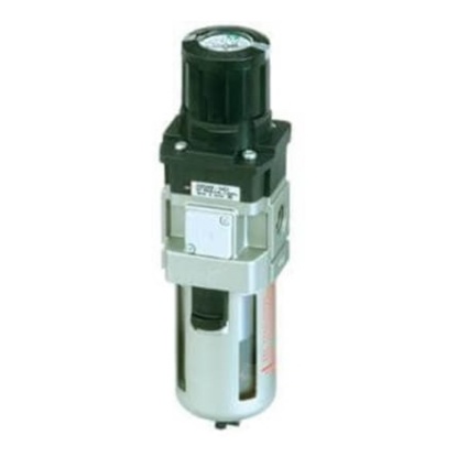 Picture of G 1/4 Pneumatic Regulator -, 10bar max. input, SMC, AWG20-F02G1