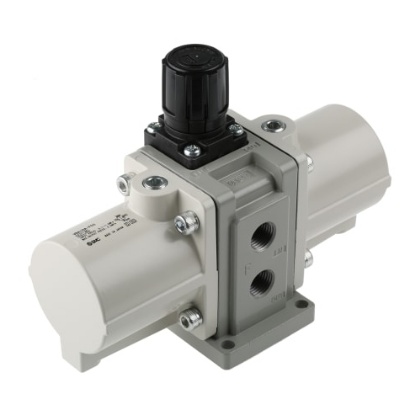 Picture of G 1/4 Pneumatic Regulator -, 1MPa max. input, SMC, VBA10A-F02
