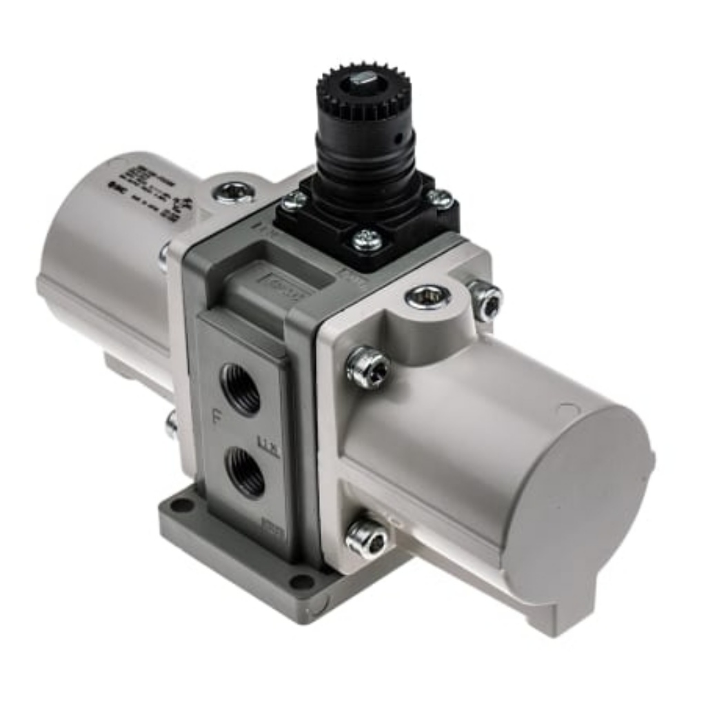 Picture of G 1/4 Pneumatic Regulator -, 1MPa max. input, SMC, VBA10A-F02GN