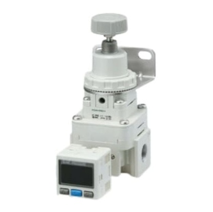 Picture of G 1/4 Regulator - 0.005MPa to 0.2MPa, 10bar max. input, SMC, IR2000-F02-A