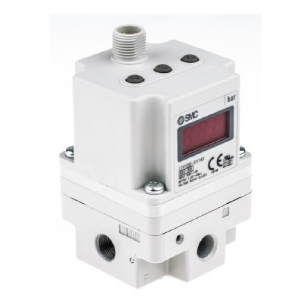 Picture of G 1/8 Pneumatic Regulator - 0.005MPa to 0.5MPa, 1/8in, 1MPa max. input, SMC, ITV1030-31F1N3