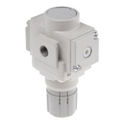 Picture of G 1/8 Pneumatic Regulator - 0.05MPa to 0.85MPa, 1/8in, 1MPa max. input, SMC, AR20-F01B-B