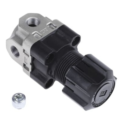 Picture of G 1/8 Pneumatic Regulator - 0.05MPa to 0.85MPa, 1/8in, 2MPa max. input, SMC, ARX20-F01