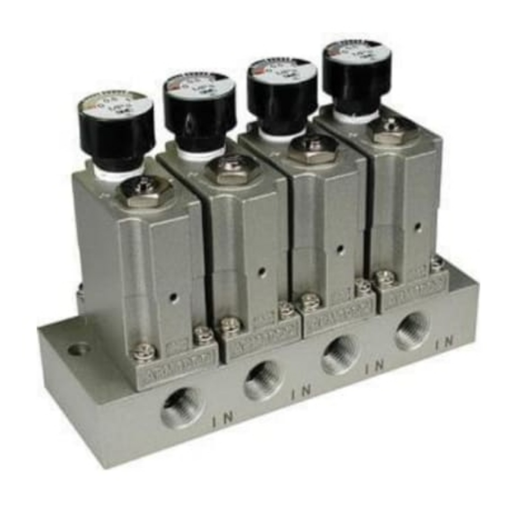 Picture of G 1/8 Pneumatic Regulator - 0.5bar to 7bar, 8bar max. input, SMC, ARM1000-3A1-01G