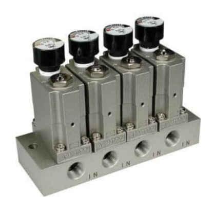 Picture of G 1/8 Pneumatic Regulator - 0.5bar to 7bar, 8bar max. input, SMC, ARM1000-3A1-01G