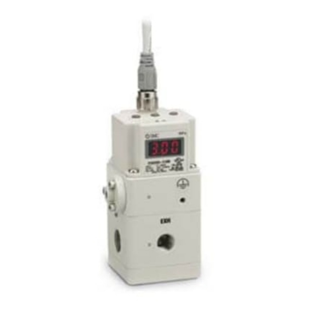 Picture of G 3/8 Pneumatic Regulator - 0.1bar to 30bar, 10bar max. input, SMC, ITVX2030-31F3N