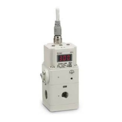 Picture of G 3/8 Pneumatic Regulator - 0.1bar to 30bar, 10bar max. input, SMC, ITVX2030-31F3N