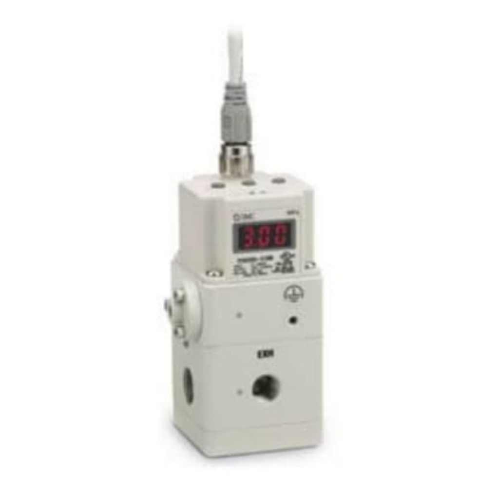 Picture of G 3/8 Pneumatic Regulator - 0.2MPa to 5MPa, Rc 3/8 in, 5Mpa max. input, Series ITVX2000, SMC, ITVX2030-31F3N3