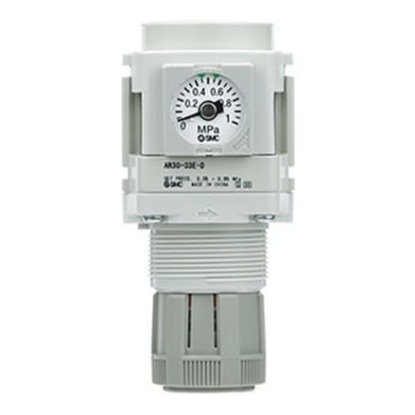 Picture of G 3/8 Pneumatic Regulator - 0.5MPa to 0.85MPa, 3/8 in, 1Mpa max. input, SMC, AR30-F03-D