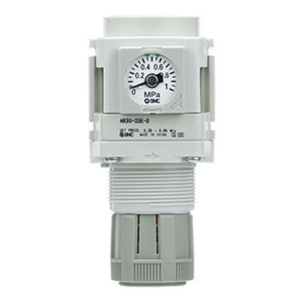 Picture of G 3/8 Pneumatic Regulator -, 3/8 in, SMC, AR30-F03-1-D