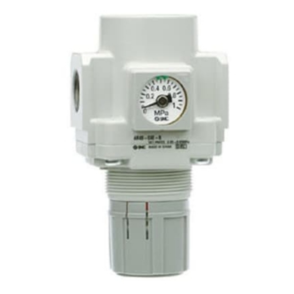 Picture of G 3/8 Pneumatic Regulator -, 3/8 in, SMC, AR30-F03BE-B