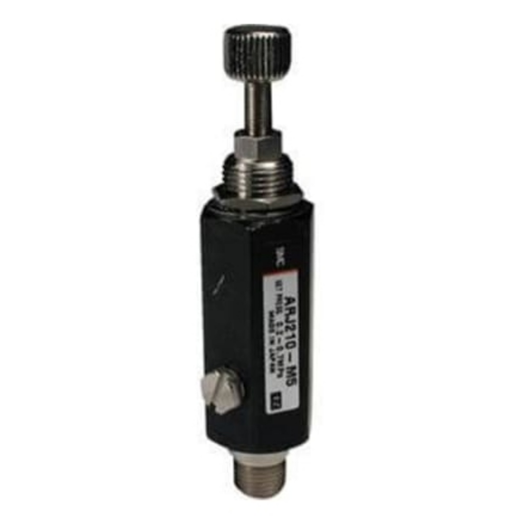 Picture of M5 Pneumatic Regulator - 2bar to 7bar, 8bar max. input, SMC, ARJ210-M5G