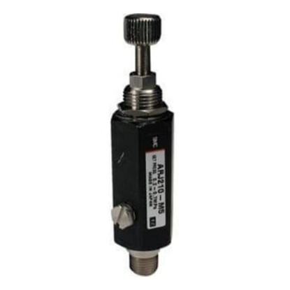 Picture of M5 Pneumatic Regulator - 2bar to 7bar, 8bar max. input, SMC, ARJ210-M5G