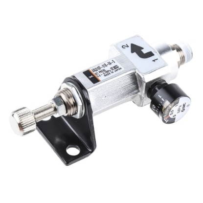 Picture of M5 x 0.8, R 1/8 Pneumatic Regulator - 0.2MPa to 0.7MPa, 1/8 in, M5 x 0.8, 0.8MPa max. input, SMC, ARJ310F-01-04-S