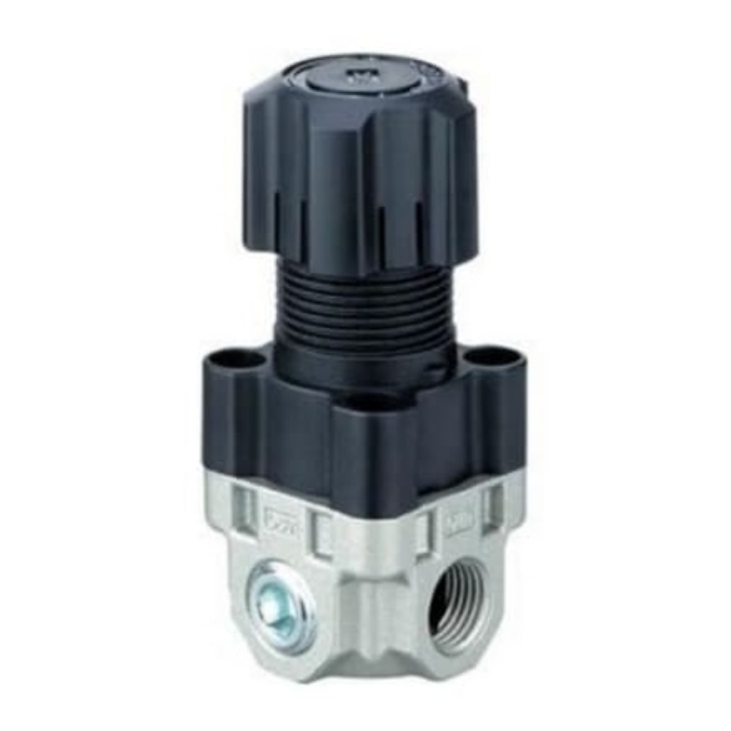 Picture of NPT 1/4 Pneumatic Regulator - 0.05MPa to 0.85MPa, 1/4in, 2MPa max. input, SMC, ARX20-N02
